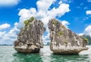 Îlot de Trong Mai dans la baie d'Halong