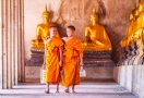 Moine à Luang Prabang