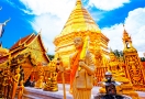 Pagode à Chiang Mai Thaïlande