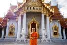 Moine à Bangkok Thaïlande