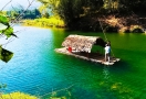 Rafting en bamboo au ruisseau Cham