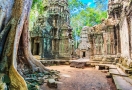 Temple d'Angkor Thom (Cambodge)