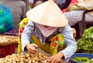 Marchant à Saigon