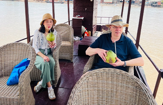 Expérience De Croisière Sur Le Mékong à Cai Be Et Can Tho De Mme Eva Et Son Mari Expérience De Croisière Sur Le Mékong à Cai Be Et Can Tho De Mme Eva Et Son Mari
