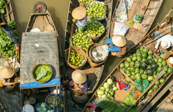 Le Marché Flottant De Cai Rang: Un Guide Complet Pour Votre Visite à Cai Rang, Can Tho Le Marché Flottant De Cai Rang: Un Guide Complet Pour Votre Visite à Cai Rang, Can Tho