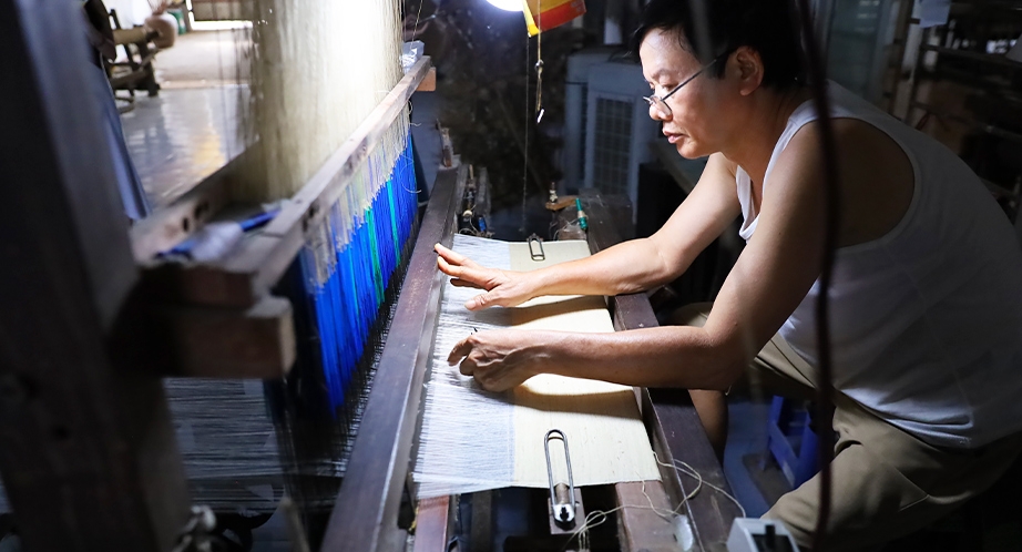 Atelier de soie de Phùng Xá, Hanoi