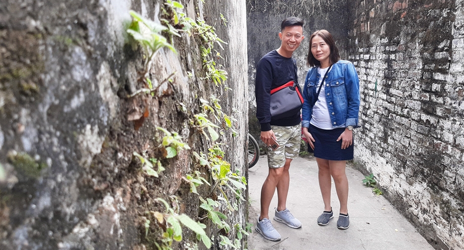 Ruelle du village de Bat Trang