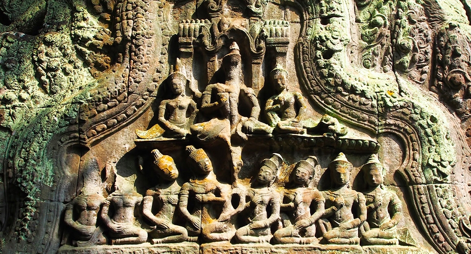 Ta Prohm temples, Cambodge