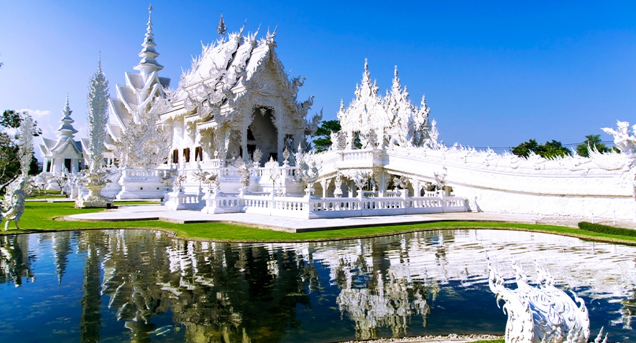 Temple Wat Rongkhun (Temple Blanc) - Chiang Rai