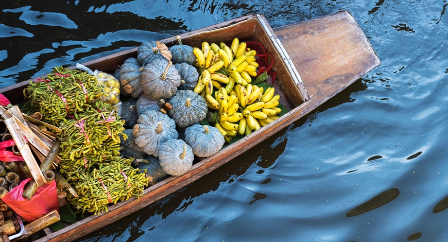 Marché flottant de Damnoen Saduak
