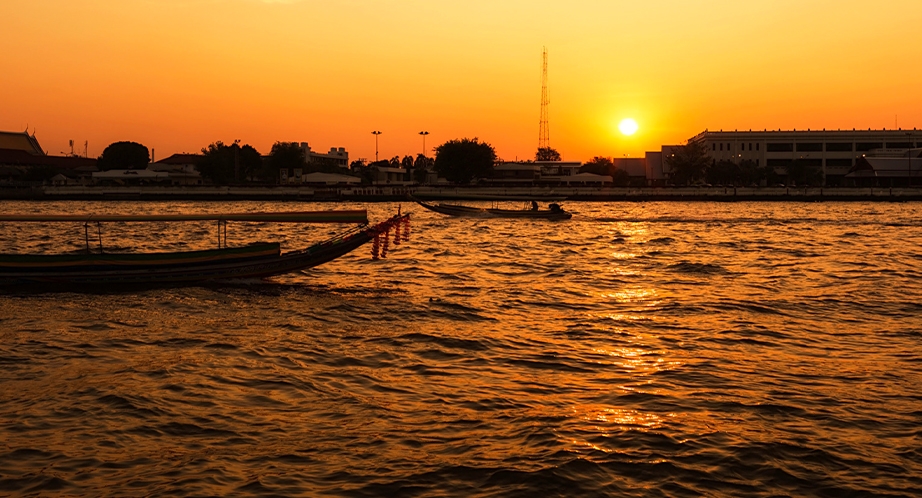 Rivière Chao Phraya - Bangkok