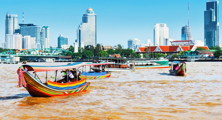 Rivière Chao Phraya - Bangkok
