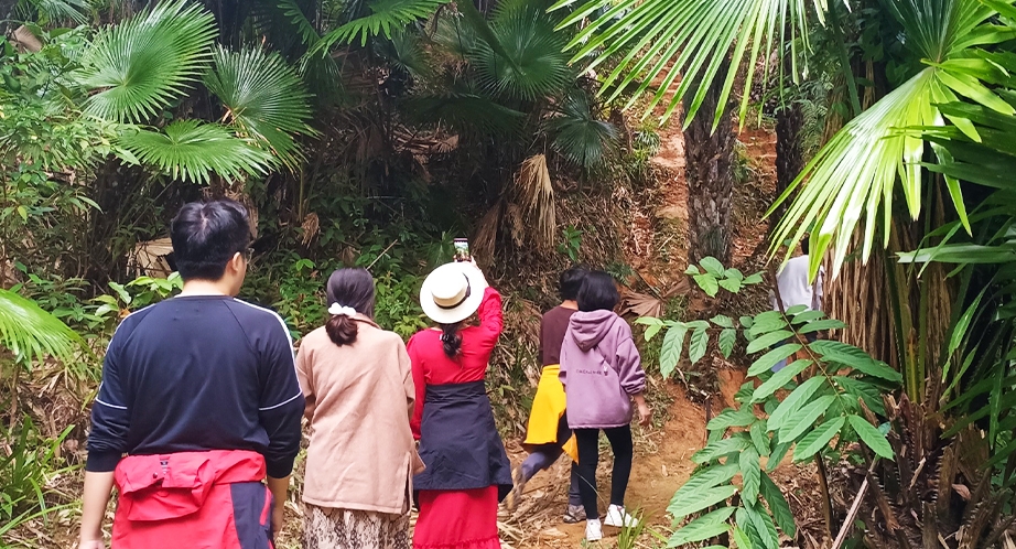 Randonnée à Pu Luong
