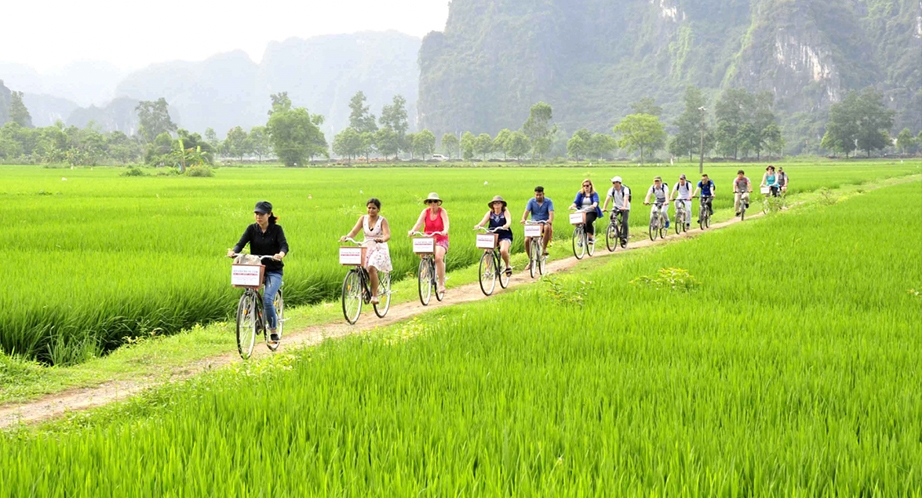 Balade à vélo à Tam Coc