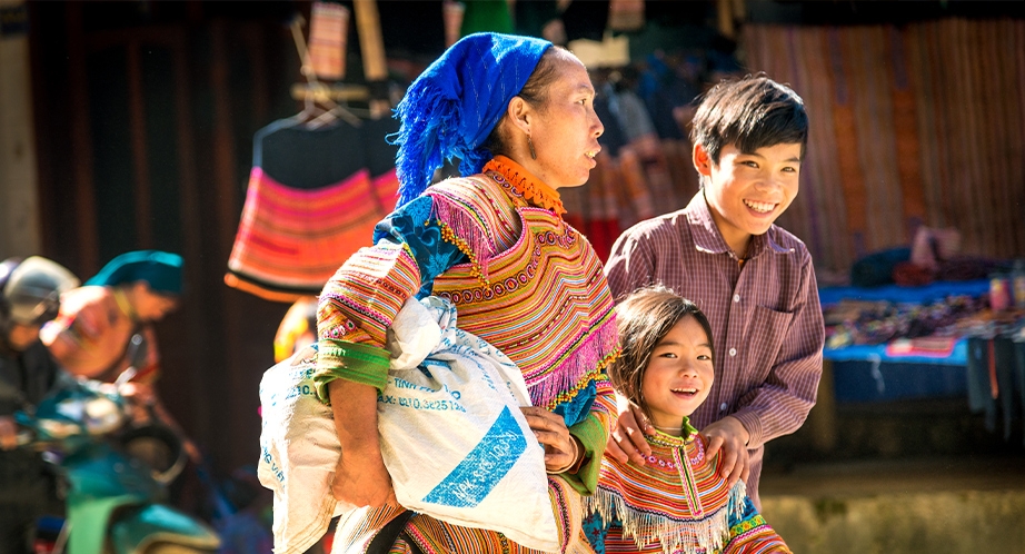 Ethnie Hmongs à Sapa