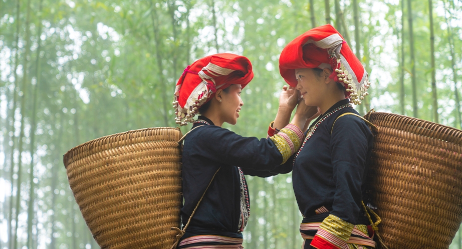 Ethnie Red Dzao à Sapa