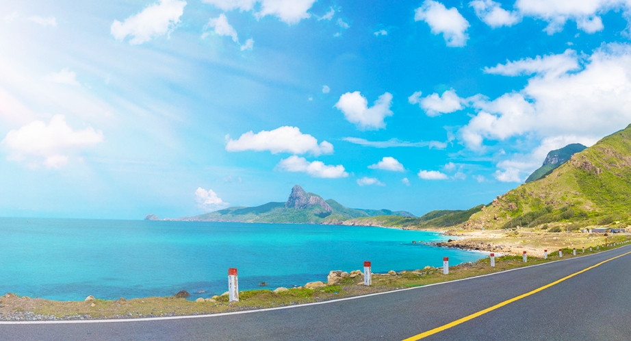 Plage à l'île de Con Dao