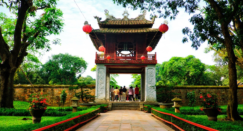 Temple de la Littérature à Hanoi