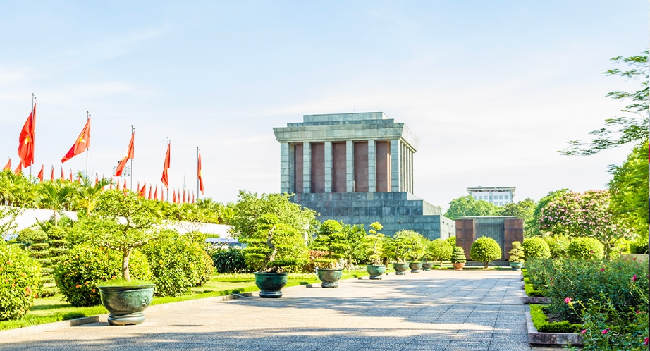 Mausolée de Ho Chi Minh à Hanoi