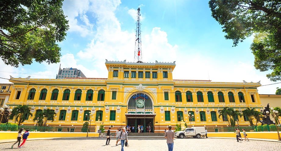 Poste centrale de Ho Chi Minh Ville
