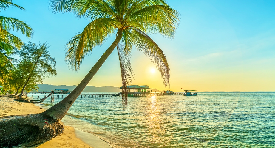 Plage à l''île de Phu Quoc