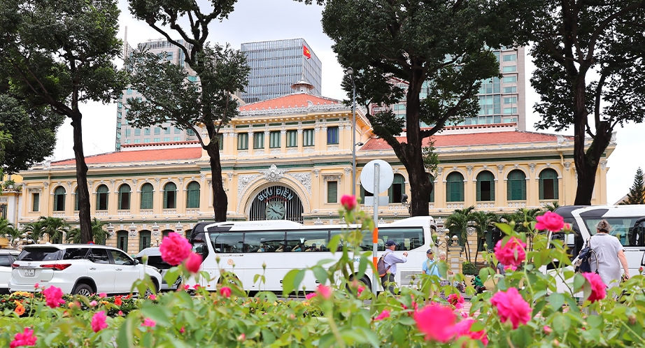Poste centrale de Ho Chi Minh Ville