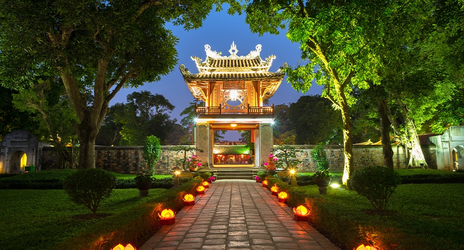 Temple de la Littérature à Hanoi