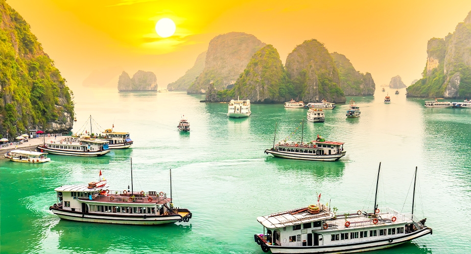 Croisière à la baie d'Halong