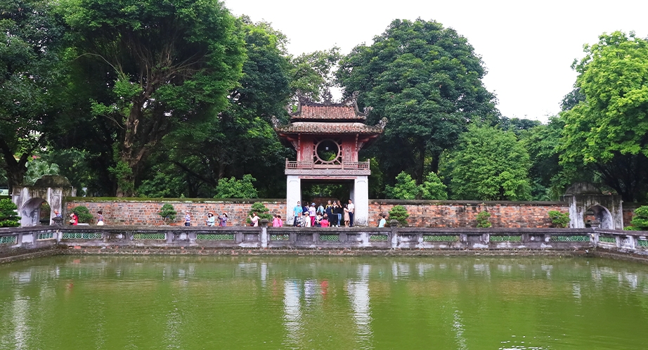 Temple de la Littérature à Hanoi