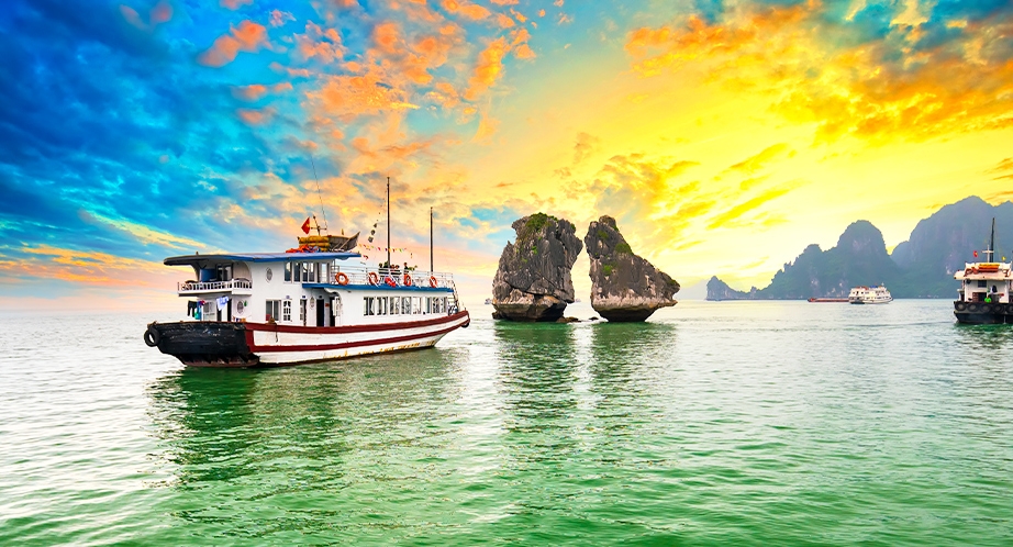Croisière à la baie d'Halong