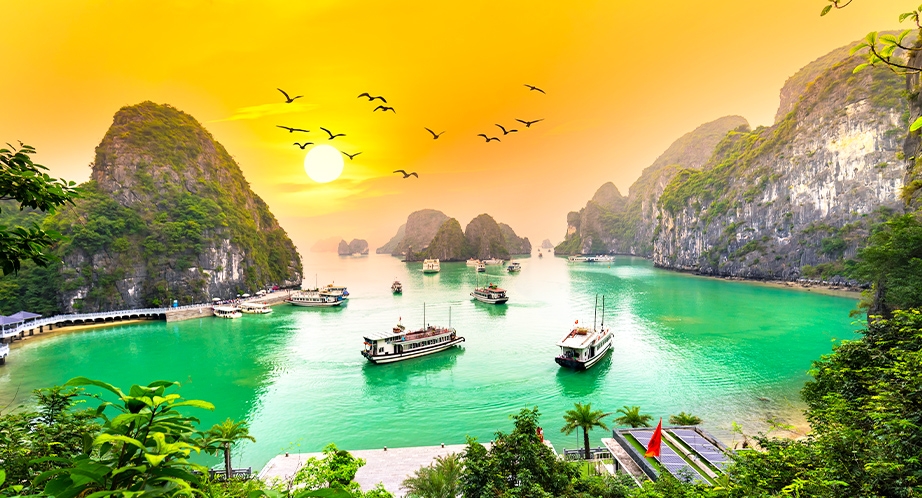 Croisière à la baie d'Halong