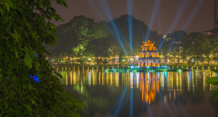 Lac Hoan Kiem à Hanoi