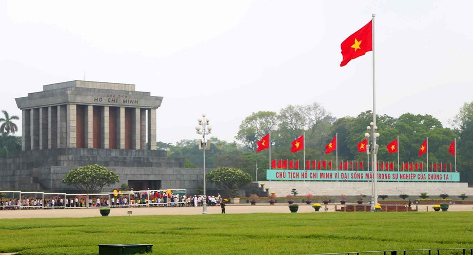 Mausolée de Ho Chi Minh à Hanoi