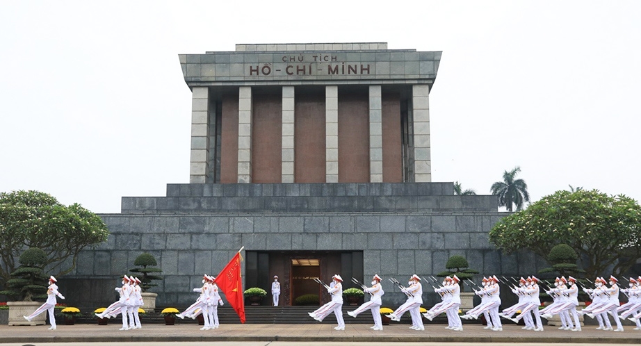 Mausolée de Ho Chi Minh à Hanoi