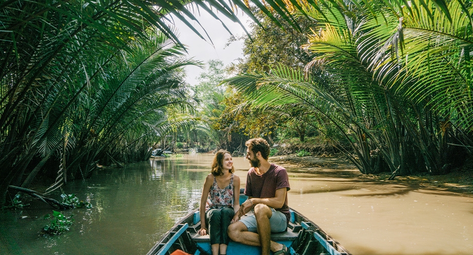 Croisière en sampan à Ben Tre (Mékong)