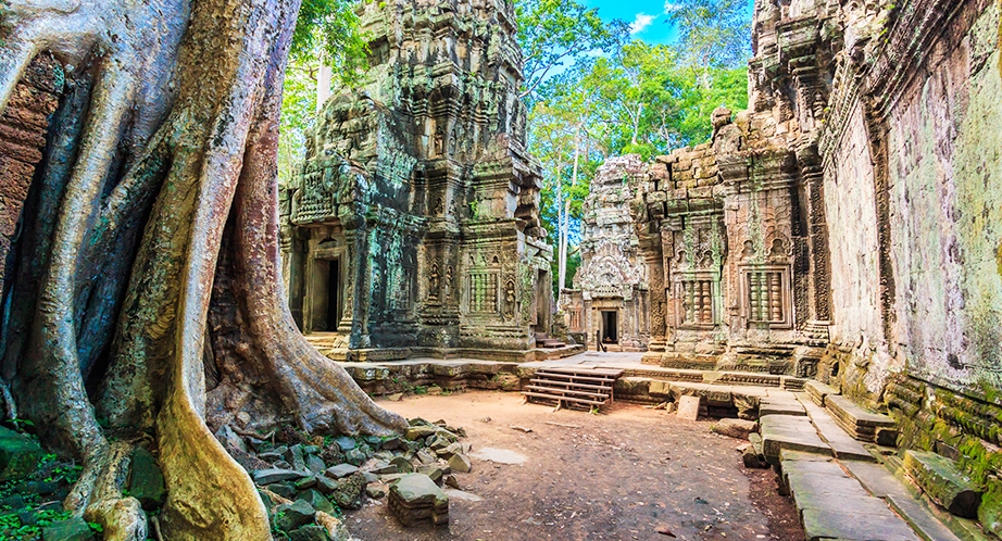 Temple d'Angkor Thom (Cambodge)