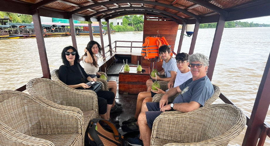 Croisière en sampan à Ben Tre (Mékong)