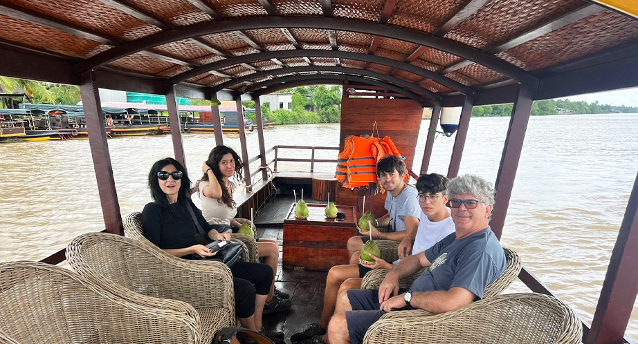Croisière en sampan à Ben Tre (Mékong)