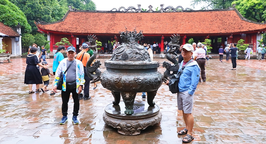 Temple de la Littérature à Hanoi