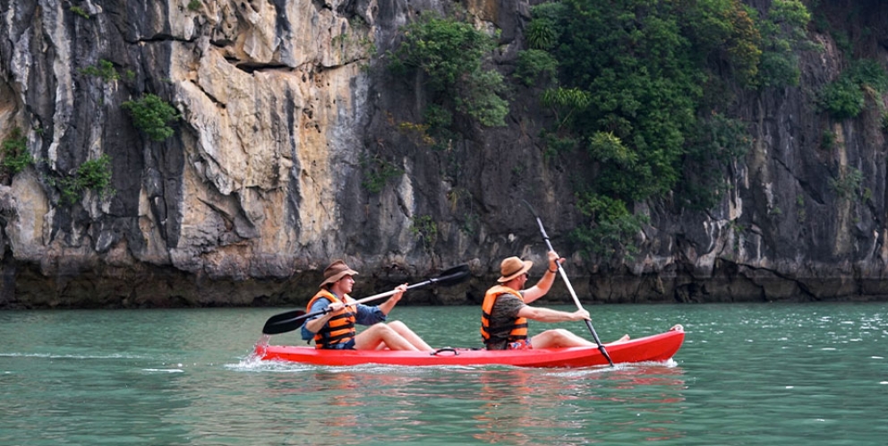 kayaking