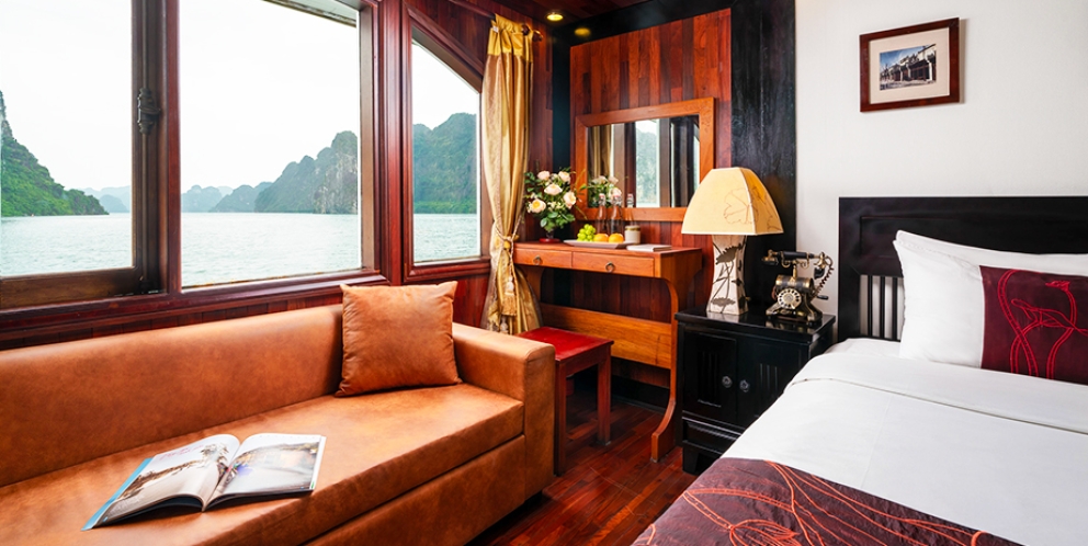 Belle vue sur la Valentine Jonque Halong
