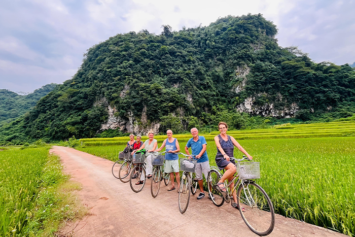 Balade à vélo à Tam Coc, Ninh Binh