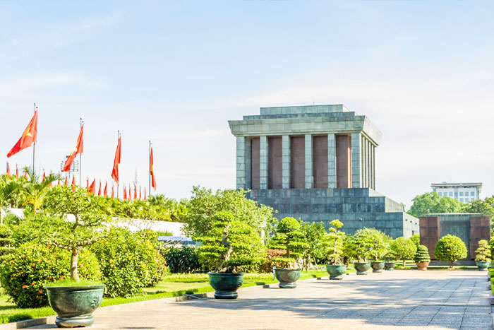 Mausolée de Hô Chi Minh, incontournable à Hanoi