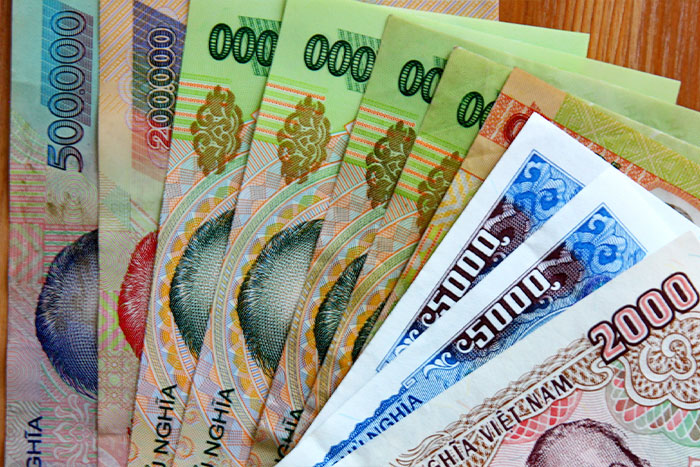 Monnaie au Vietnam