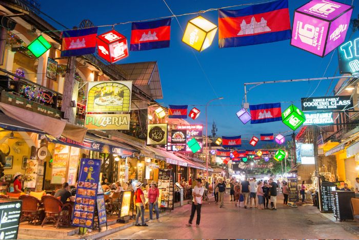 Que faire en 1 semaine à Siem Reap ? Se promener dans les rues