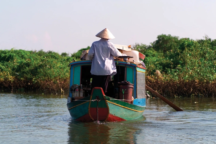 Le Tonlé Sap, le grand lac du Cambodge