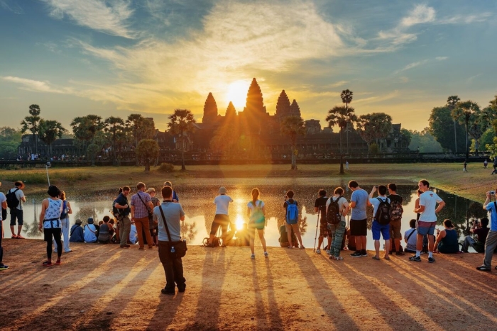 Angkor Wat au lever du soleil