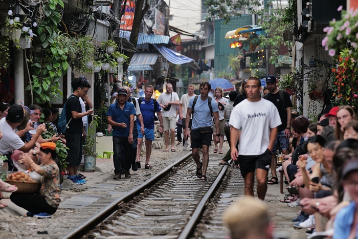 Ambiance vibrant à la capitale de Hanoi 