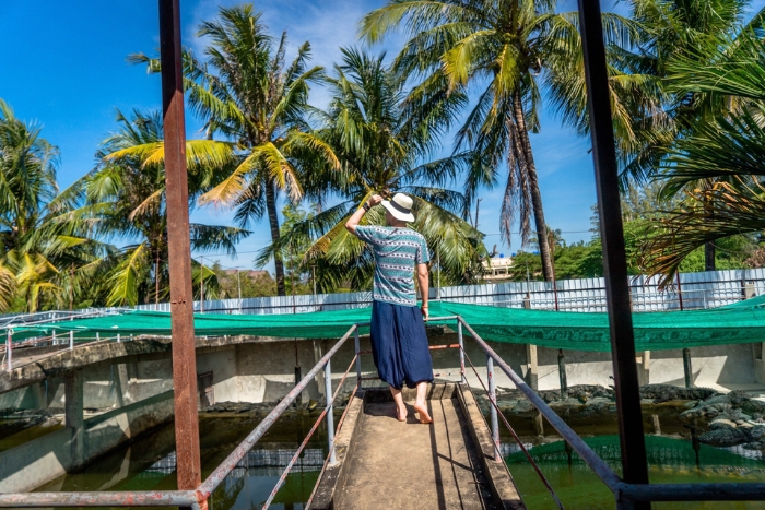 Visite d'un village flottant avec des enfants à Battambang, pourquoi pas ?