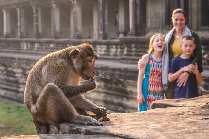 Voyage Cambodge en famille : Découverte du complexe du temple d'Angkor